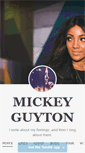 Mobile Screenshot of mickeyguyton.com